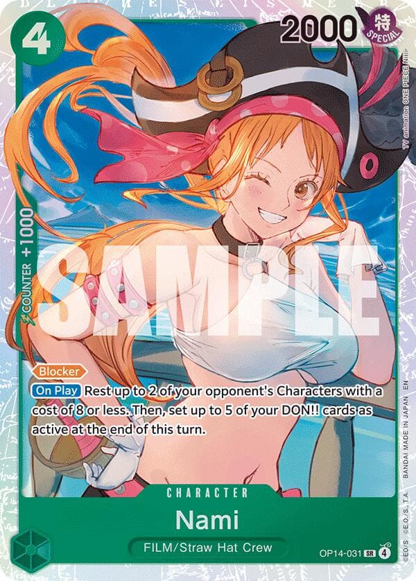 Nami — The Azure Sea's Seven card