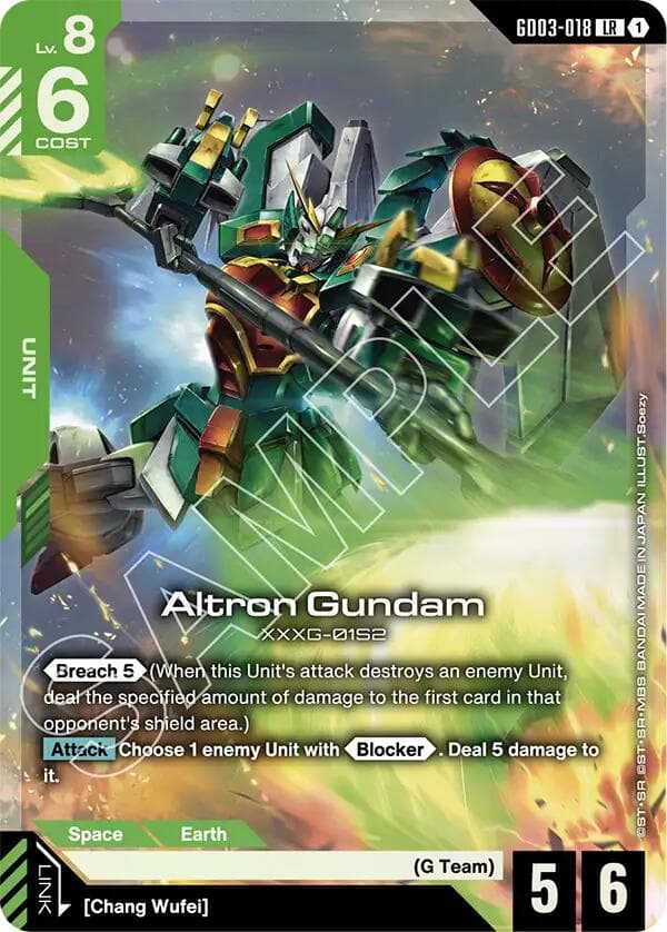 Altron Gundam — Steel Requiem card