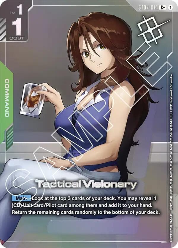 Tactical Visionary (Store Tournament Winner Pack 03) — Gundam Promotional Cards card