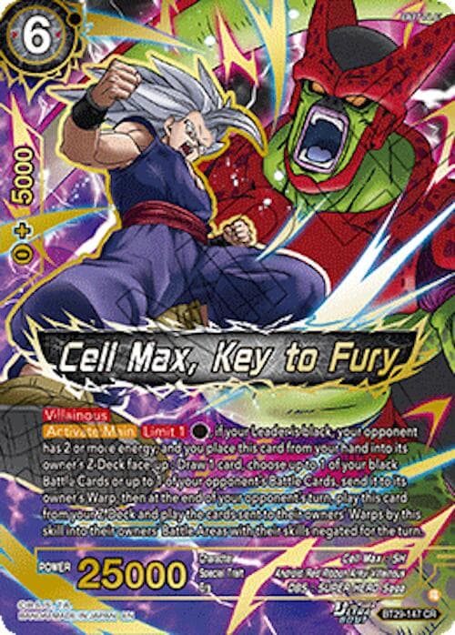 Cell Max, Key to Fury — Fearsome Rivals card