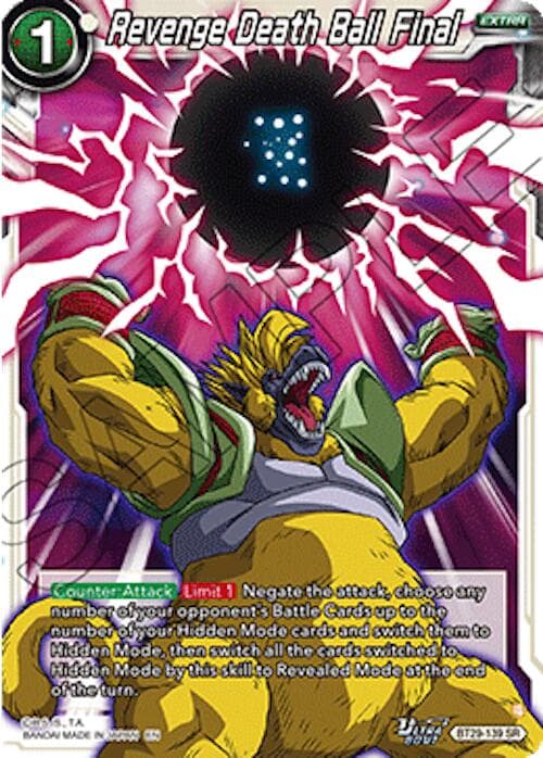 Revenge Death Ball Final — Fearsome Rivals card