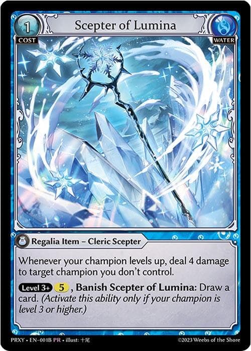 Scepter of Lumina (001B) — Proxia's Vault card