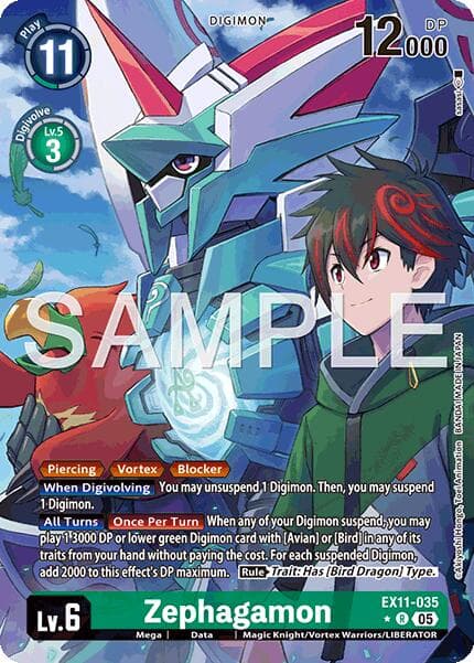 Zephagamon (Alternate Art) — Dawn of Liberator card