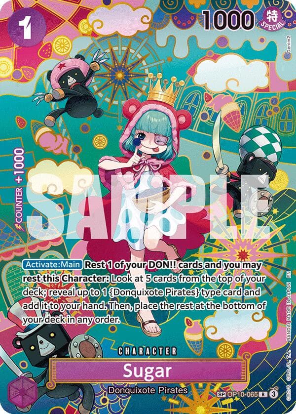 Sugar - OP10-065 (SP) — The Azure Sea's Seven card