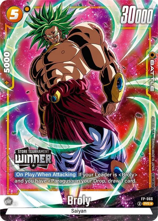Broly (Tournament Pack -Winner- 09) — Tournament and Championship Promos card