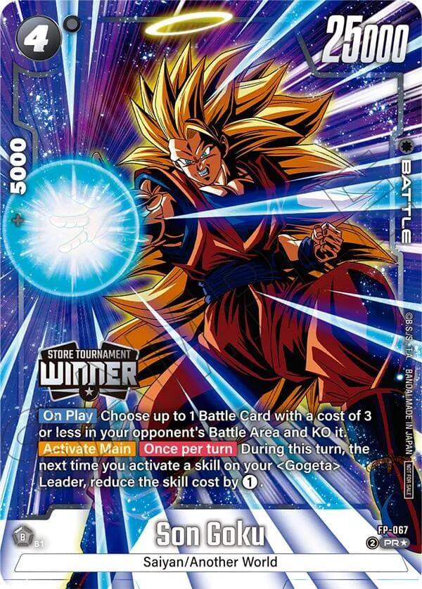 Son Goku (Tournament Pack -Winner- 09) — Tournament and Championship Promos card