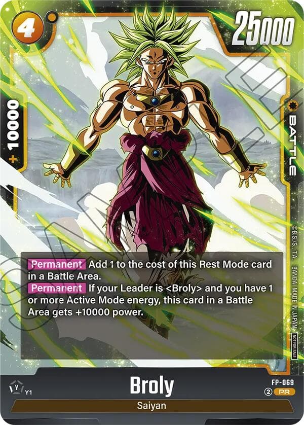 Broly (Ultimate Battle 2026 Vol.1) — Tournament and Championship Promos card