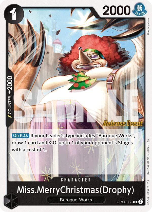 Miss.MerryChristmas(Drophy) — The Azure Sea's Seven Release Event Cards card