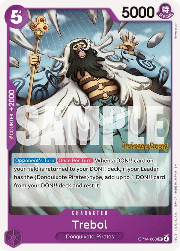 Trebol — The Azure Sea's Seven Release Event Cards card