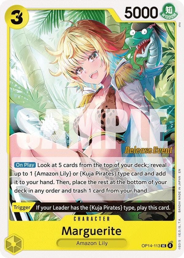 Marguerite — The Azure Sea's Seven Release Event Cards card