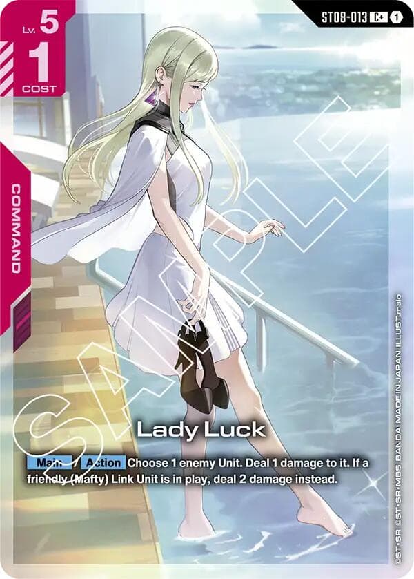 Lady Luck (C+) — Starter Deck 08: Flash of Radiance card