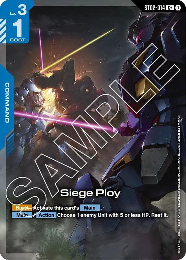 Siege Ploy (C+) — Starter Deck 08: Flash of Radiance card