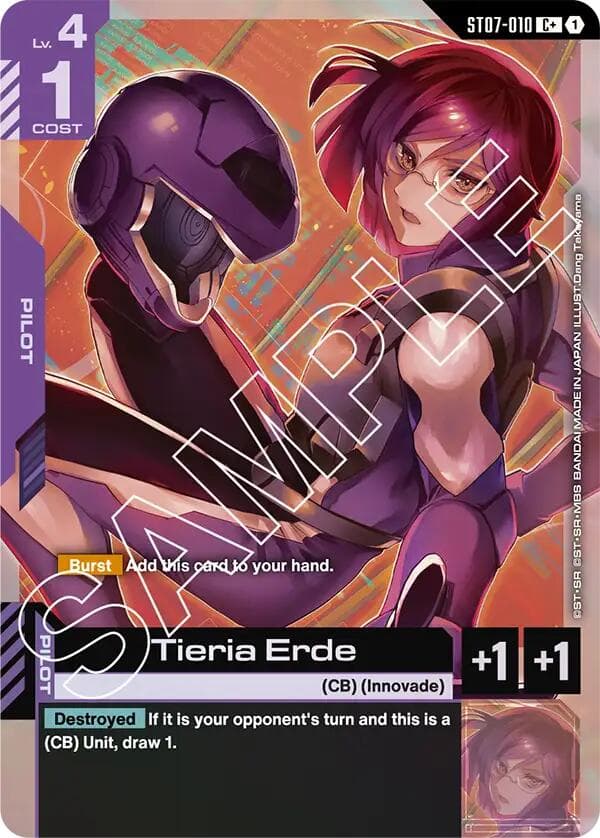 Tieria Erde (C+) — Starter Deck 07: Celestial Drive card