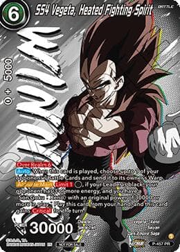 SS4 Vegeta, Heated Fighting Spirit (Ultra-Bout Series Tournament Pack Vol.1) (Winner) — Tournament Promotion Cards card