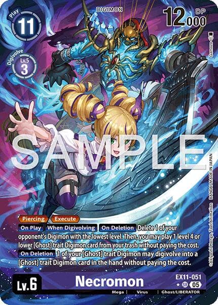 Necromon (Alternate Art) — Dawn of Liberator card