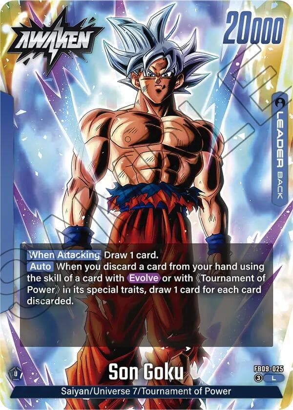 Son Goku - FB09-025 — Dual Evolution card