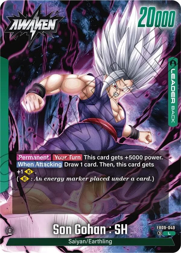 Son Gohan : SH - FB09-049 — Dual Evolution card