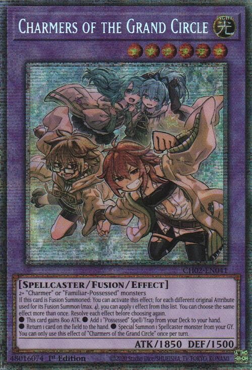 Charmers of the Grand Circle (Starlight Rare) — THE CHRONICLES DECK: Spirit Charmers (All-Foil Edition) card