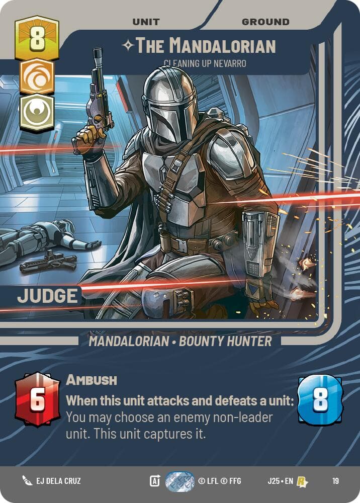 The Mandalorian - Cleaning up Nevarro — Judge Promos card