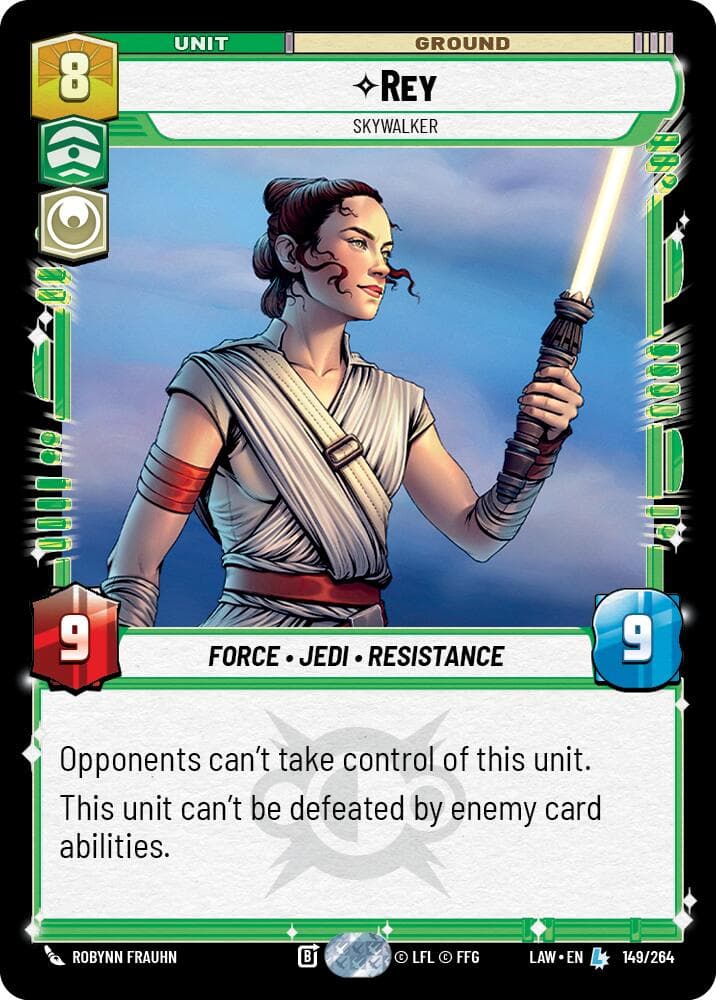Rey - Skywalker — A Lawless Time card