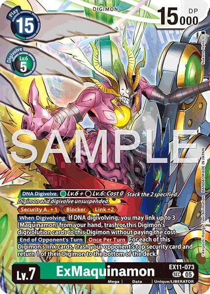 ExMaquinamon — Dawn of Liberator card