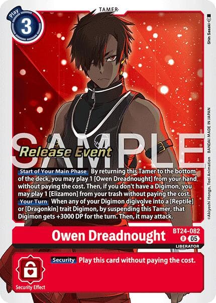Owen Dreadnought — Time Stranger Release Event Cards card