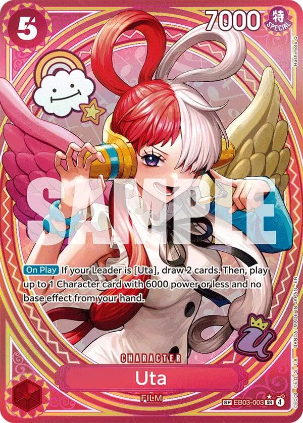Uta (003) (SP) — Extra Booster: One Piece Heroines Edition card