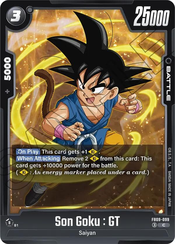 Son Goku : GT - FB09-099 — Dual Evolution card