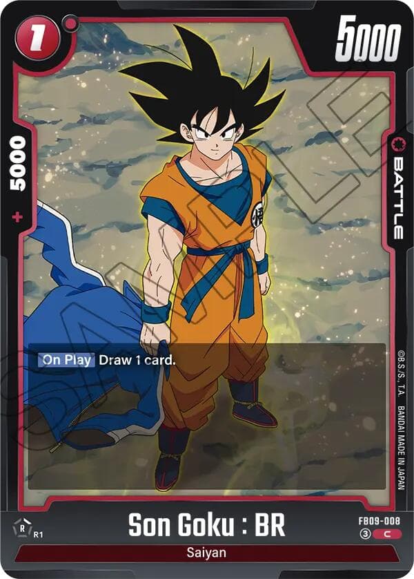 Son Goku : BR - FB09-008 — Dual Evolution card