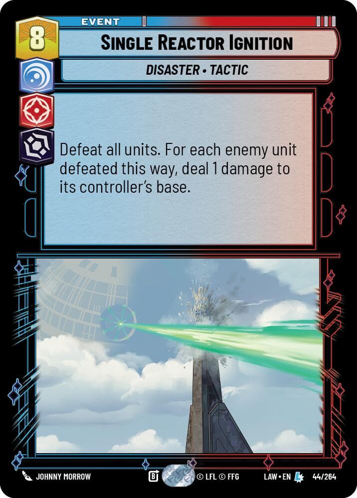 Single Reactor Ignition — A Lawless Time card
