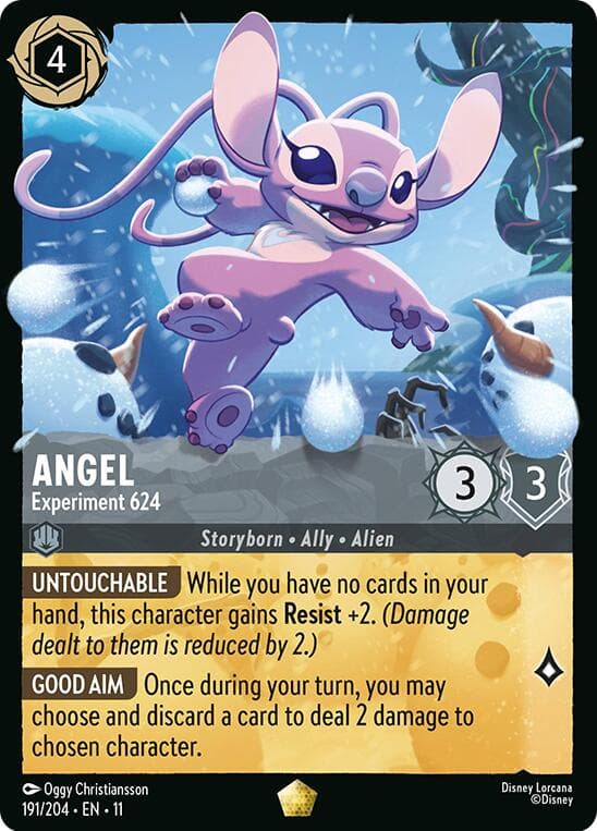 Angel - Experiment 624 — Winterspell card