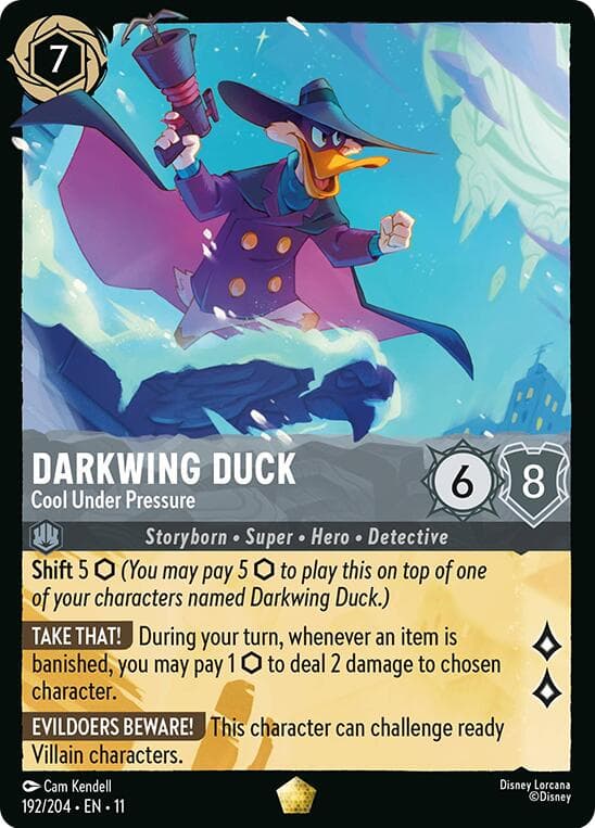 Darkwing Duck - Cool Under Pressure — Winterspell card