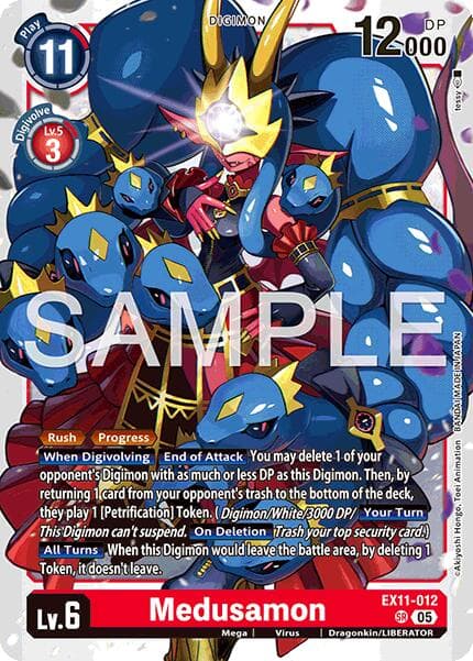 Medusamon — Dawn of Liberator card