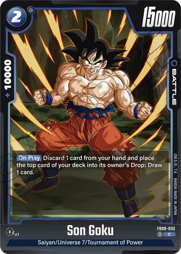 Son Goku - FB09-033 — Dual Evolution card