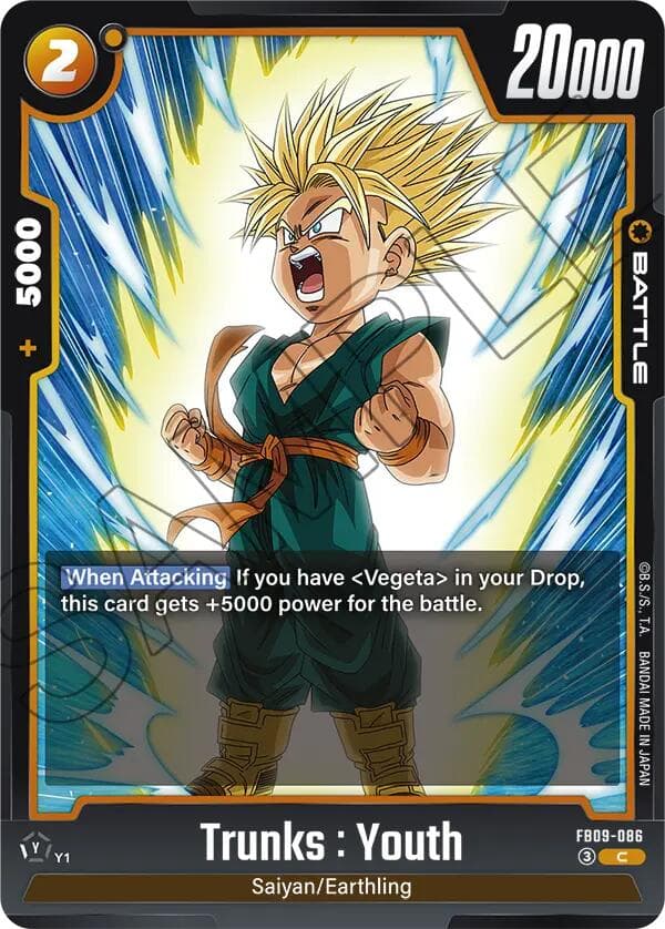 Trunks : Youth — Dual Evolution card