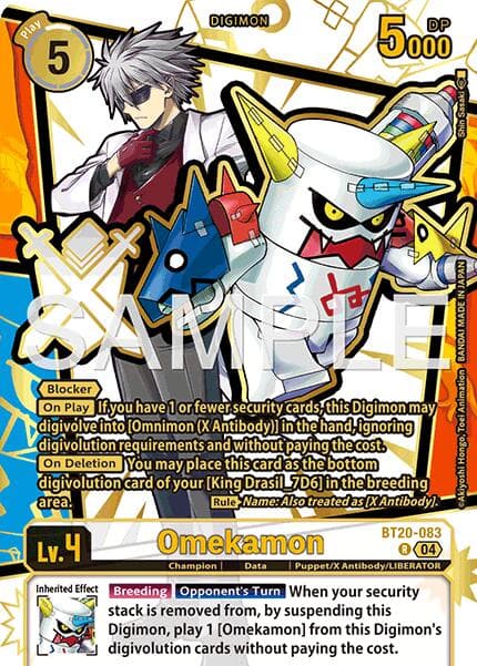 Omekamon (Rare Pull) — Dawn of Liberator card