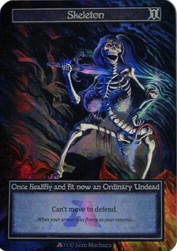 Skeleton (Alpha Investment Promo) — Dust Reward Promos card