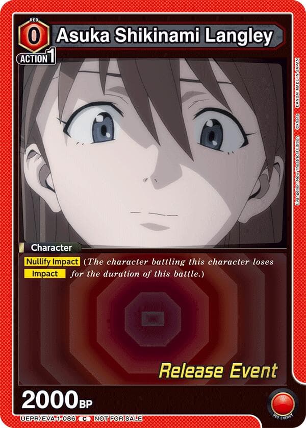 Asuka Shikinami Langley (086) — UE15BT: Evangelion: New Theatrical Edition Release Event Cards card