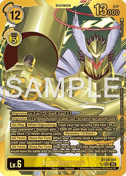 Jupitermon (Rare Pull) — Time Stranger card
