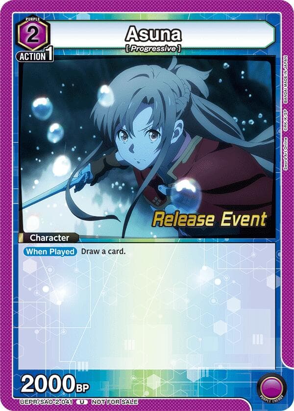 Asuna (041) — UEX06BT: Sword Art Online Vol.2 Release Event Cards card