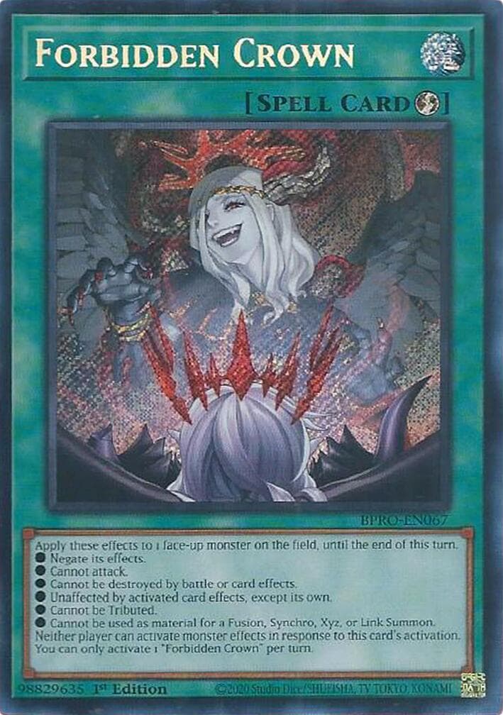 Forbidden Crown — Burst Protocol card