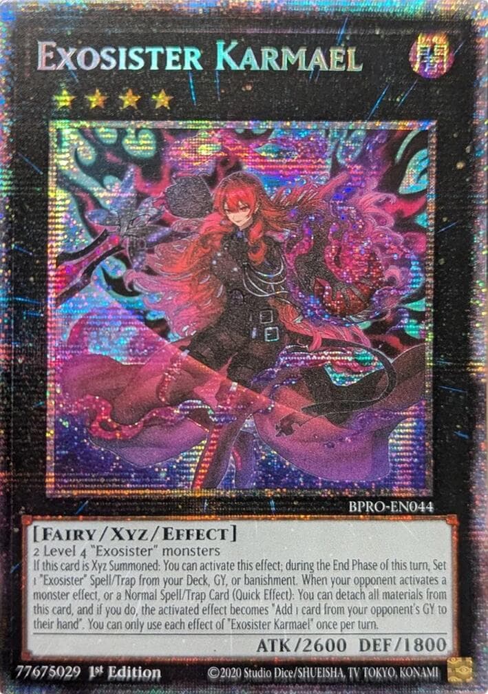Exosister Karmael (Starlight Rare) — Burst Protocol card
