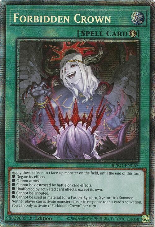 Forbidden Crown (Starlight Rare) — Burst Protocol card