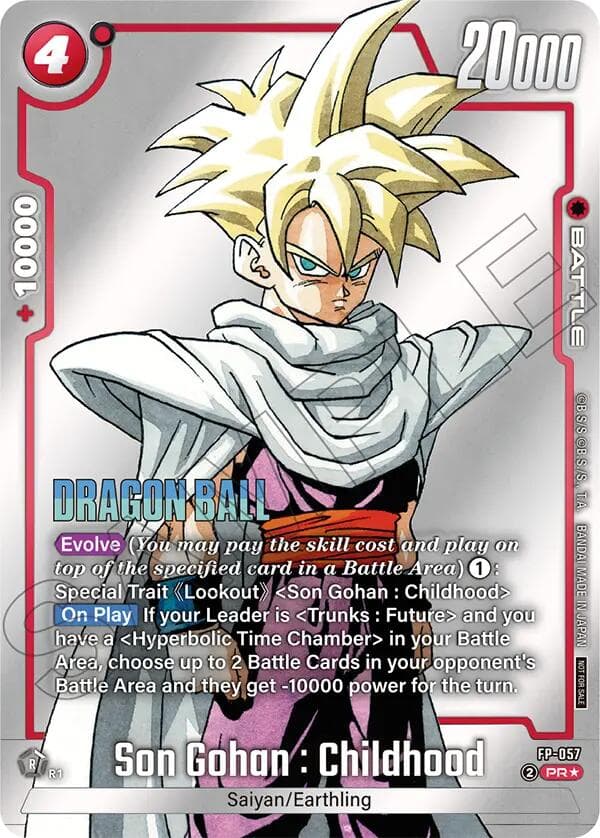 Son Gohan : Childhood - FP-057 (Tournament Pack MANGA ver. SPECIAL) — Tournament and Championship Promos card