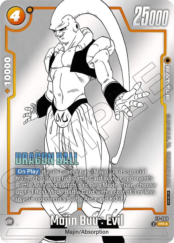 Majin Buu : Evil - FP-060 (Tournament Pack MANGA ver. SPECIAL) — Tournament and Championship Promos card