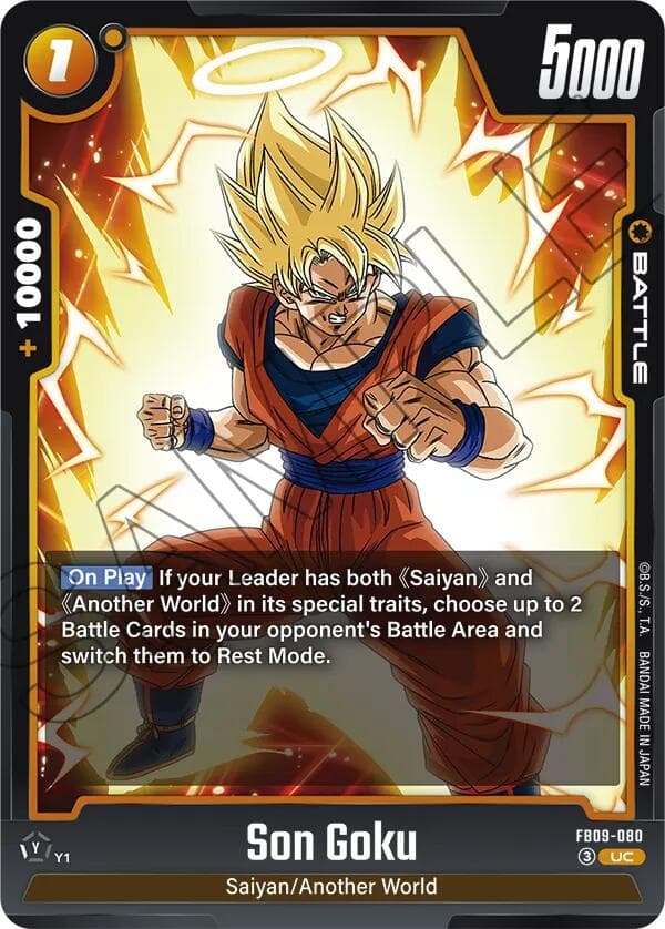 Son Goku - FB09-080 — Dual Evolution card