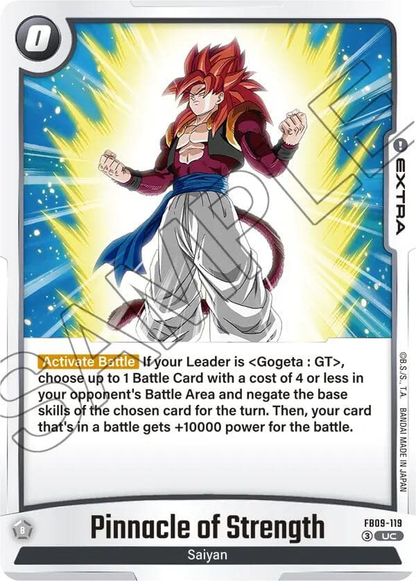 Pinnacle of Strength — Dual Evolution card