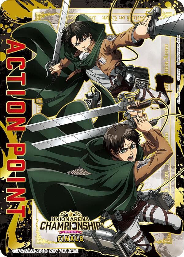 Action Point Card (AP08) (25-26 Finals) — Union Arena Promotion Cards card