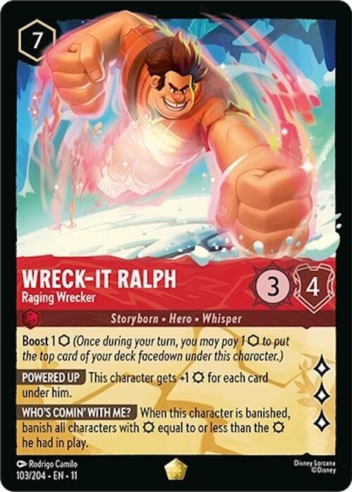 Wreck-It Ralph - Raging Wrecker — Winterspell card