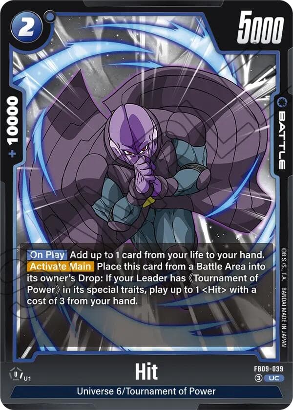 Hit — Dual Evolution card